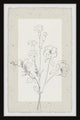 "Flower Line" Framed Painting Print, 24x36