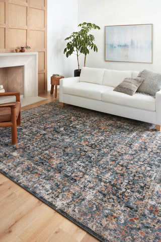 Loloi II Cassandra Blue / Multi 5'-3" X 7'-9" Area Rug