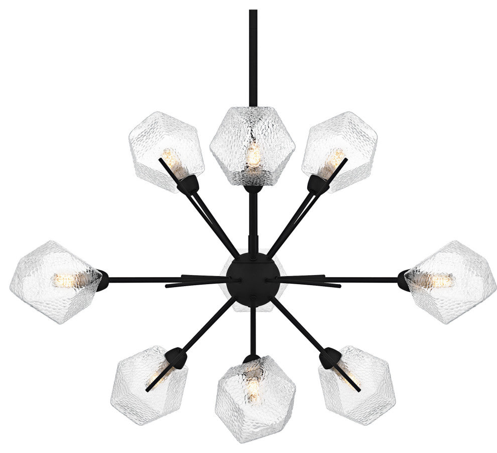 Quoizel PCSVD5034 Salvador 9 Light 30"W Sputnik Chandelier - Brushed Gold