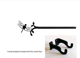 Dragonfly Curtain Rod, Large