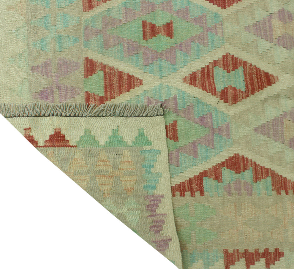 Sun Faded Kilim Talbott Ivory Rug