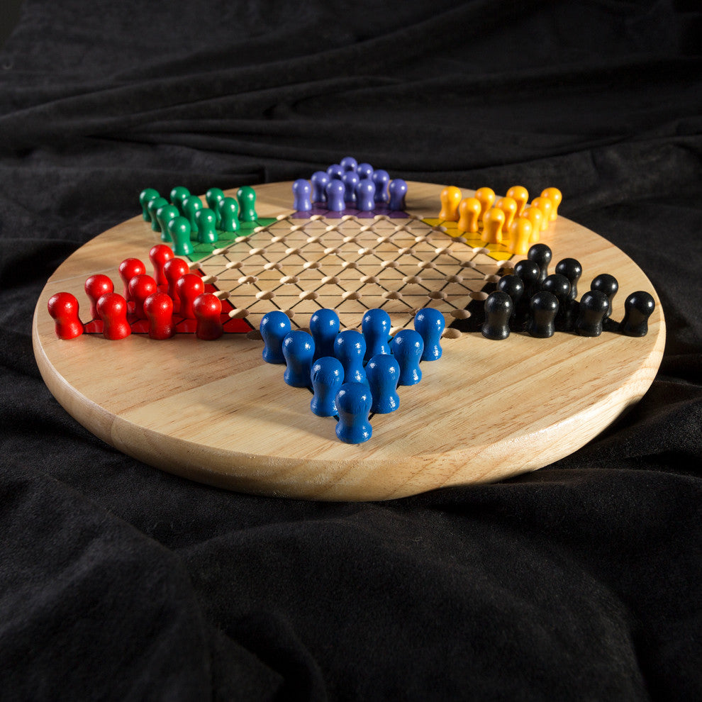 Chinese Checkers 11" Game Set by Hey! Play!