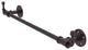 Pipeline Towel Bar with Integrated Hooks, Antique Bronze, 36"