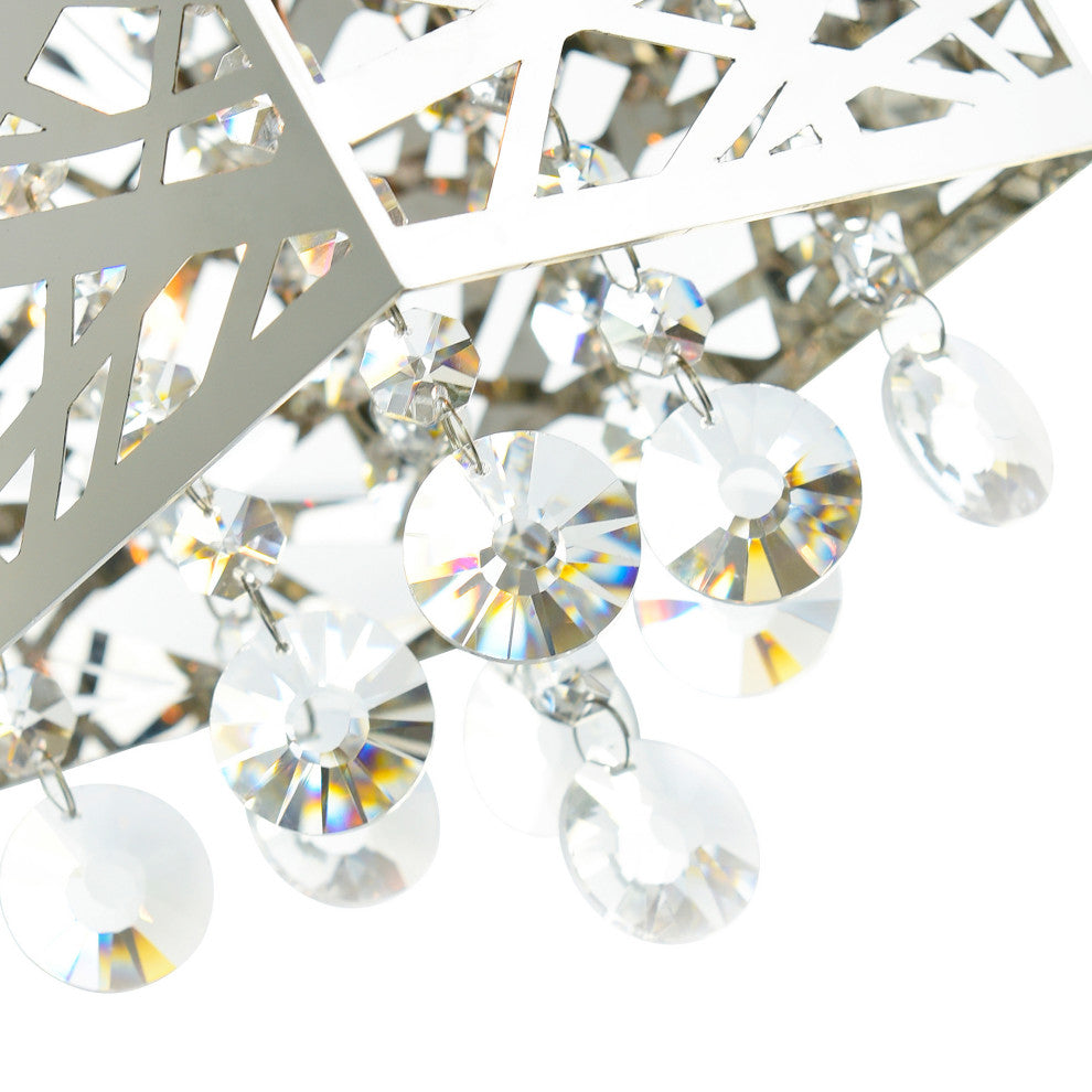 Eternity 1 Light Pendant With Chrome Finish