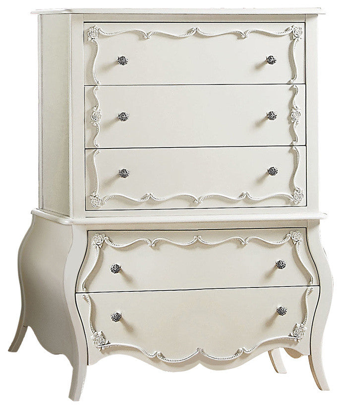 ACME Edalene Chest, Pearl White