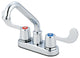 Two Handle Bar Laundry Faucet, Polished Chrome