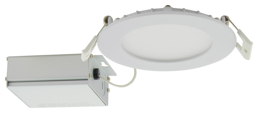 10 Watt LED Downlight - 4 in. - CCT Selectable - 120 Volt - Remote Driver