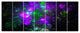 Explosion Supernova Fractal Art, Abstract Canvas Art Print, 83"x32", 7 Panels