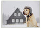 Nordic Vibes Golden Retriever Dog, 12.5x18.5, Wall Plaque Art