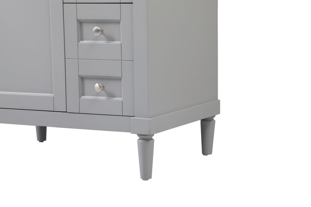 Home Living 21" Transitional Grey-Light Bathroom Vanity