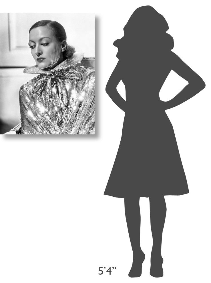 "Joan Crawford" Stretched Canvas Giclee by Hollywood Photo Archive, 23"x30"