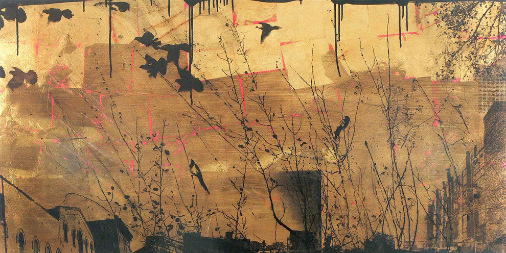"Taking the Auspice" Print on Canvas by Tracy Silva Barbosa