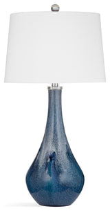 Nanda Table Lamp - Blue Glass