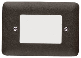 Kichler 15780AZT27R LED Deck Step Light, Textured Bronze Finish