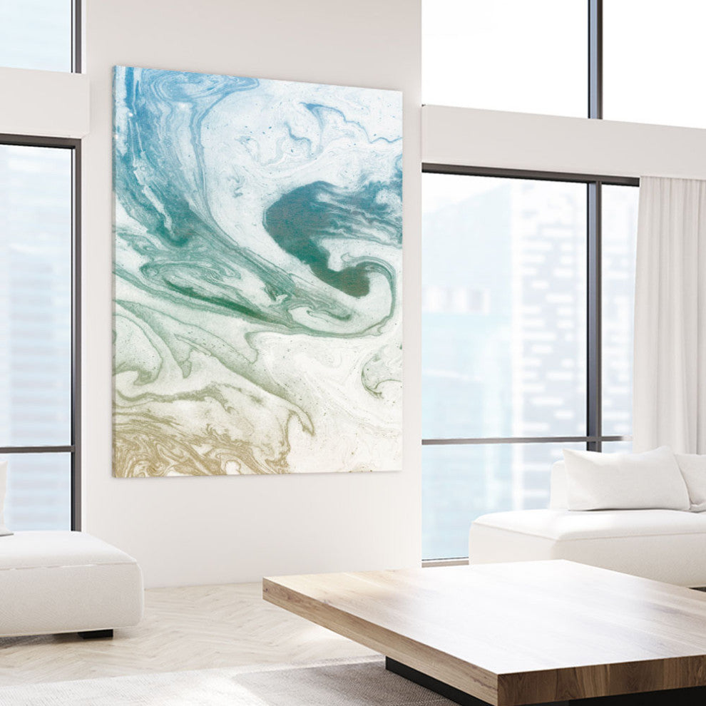 Deep Waves - 72 x 54 by Susan Bryant