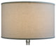 Fenchel Shades 16"x16"x10" Spider Attachment Drum Lamp Shade, Designer Lin