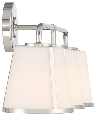 Fulton 3 Light Polished Nickel Bathroom Vanity