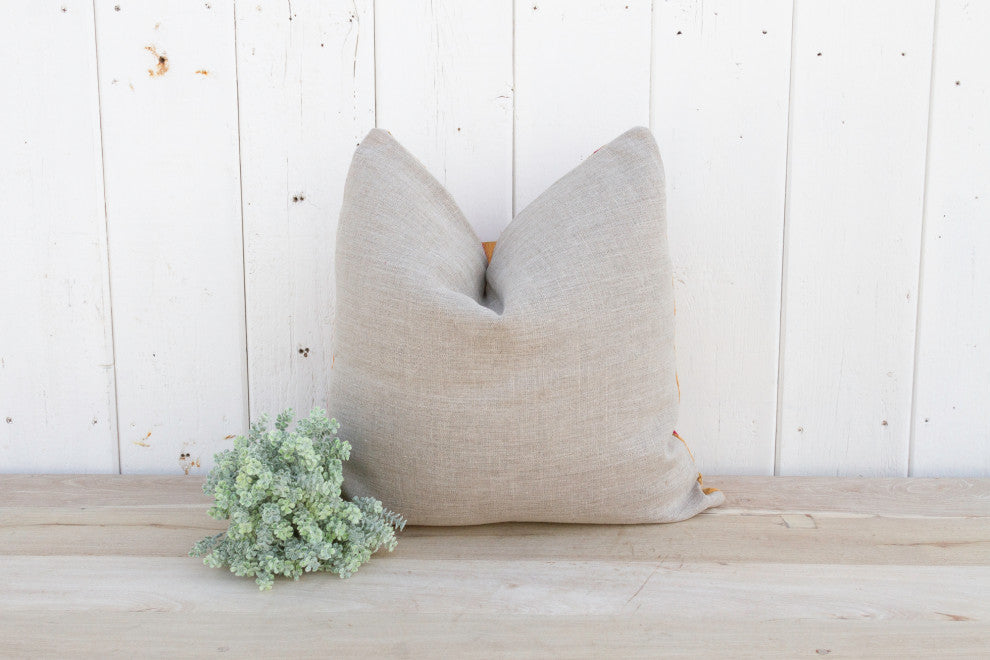 Lehrya Silk Phulkari Pillow