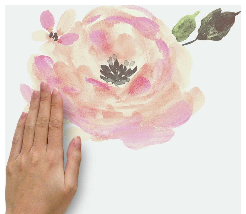 Floral Blooms Peel And Stick Wall Decals