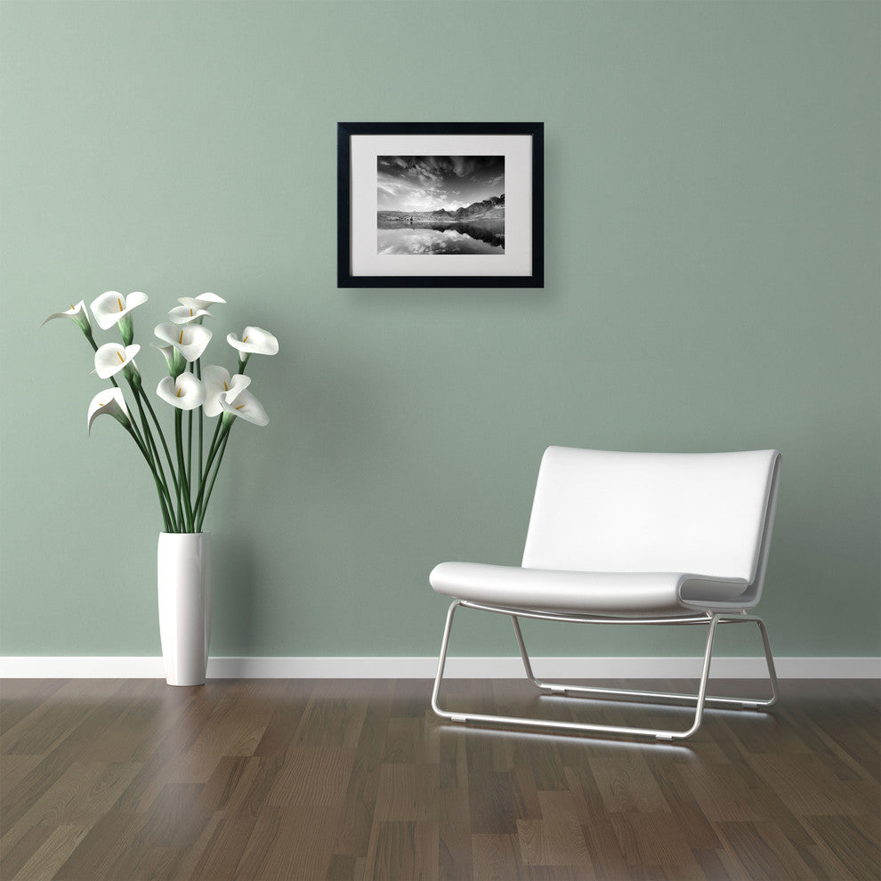 ''Beyond the Sky'' Matted Framed Canvas Art by Philippe Sainte-Laudy