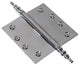 Chrome Solid Brass Cabinet Hinge Temple Tip 4" |