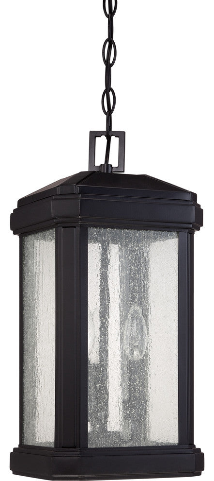 Quoizel TML1908K Three Light Outdoor Hanging Lantern Trumbull Mystic Black