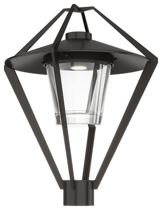 Stellar Post Light, Coastal Oil Rubbed Bronze, Clear Glass