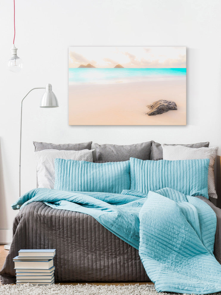 "Island Magic" by Morgan Hartley Painting Print Wrapped Canvas, 60x40