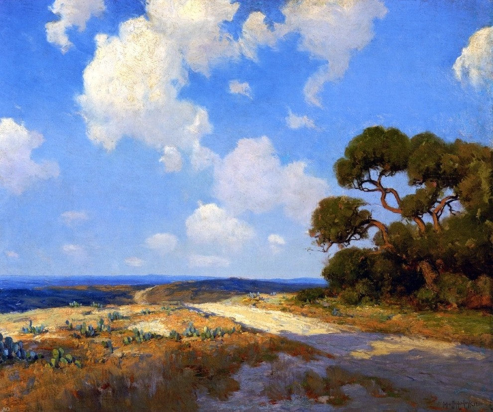 Julian Onderdonk Hill Country Lane Wall Decal