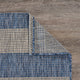 Coastal Stripes Indoor/Outdoor Rug, 7'9"x9'9"