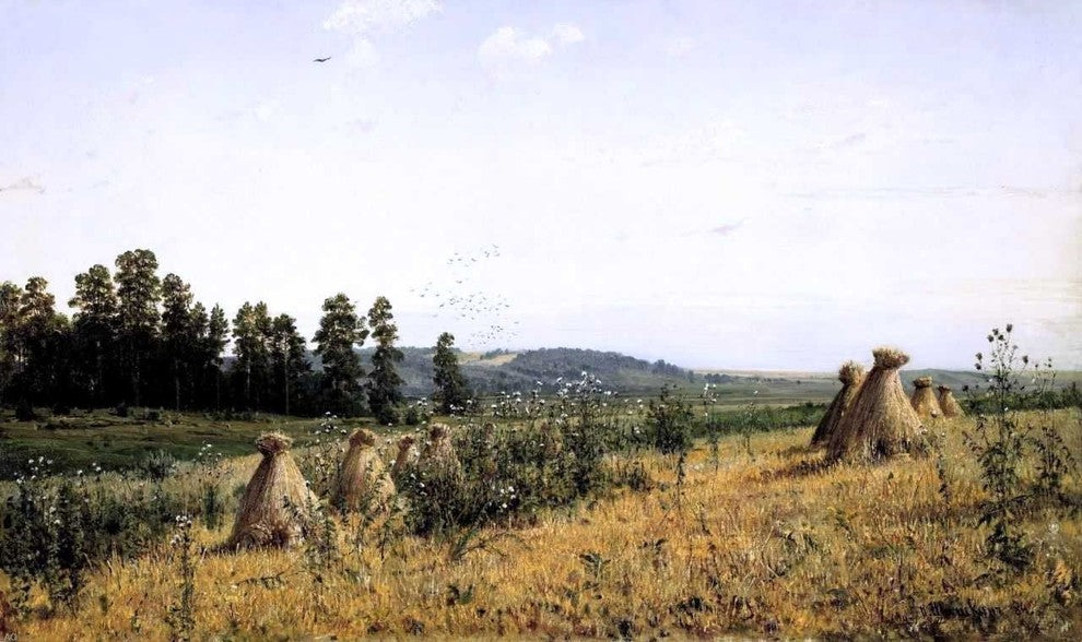 Ivan Ivanovich Shishkin Landscape in the Polesie Wall Decal