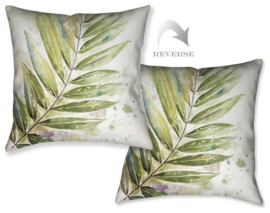 Laural Home Watercolor I 18" X 18" Indoor Decorative Pillow