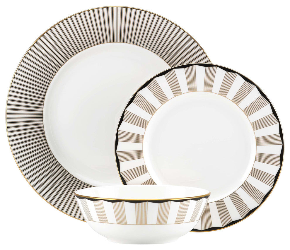 Lenox Gluckstein Audrey 3-Piece China Setting, Set of 8