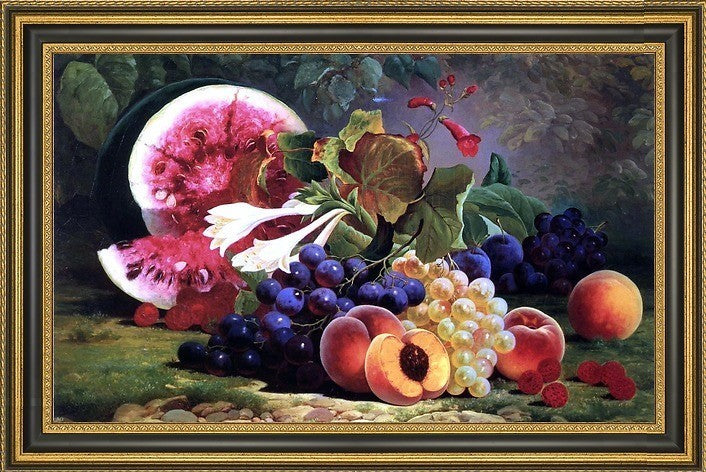 William Mason Brown The Bounties of Nature Framed Premium Canvas Print, 16"x24"