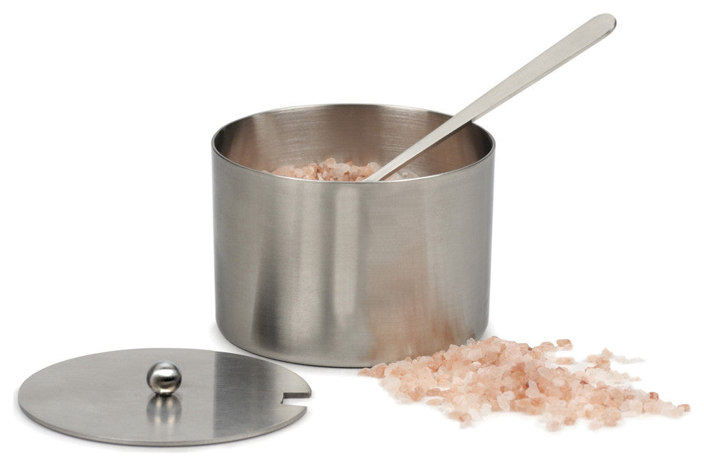 Salt Cellar with Spoon, 4Oz