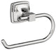 Amerock Stature Transitional Single Post Toilet Paper Holder, Chrome