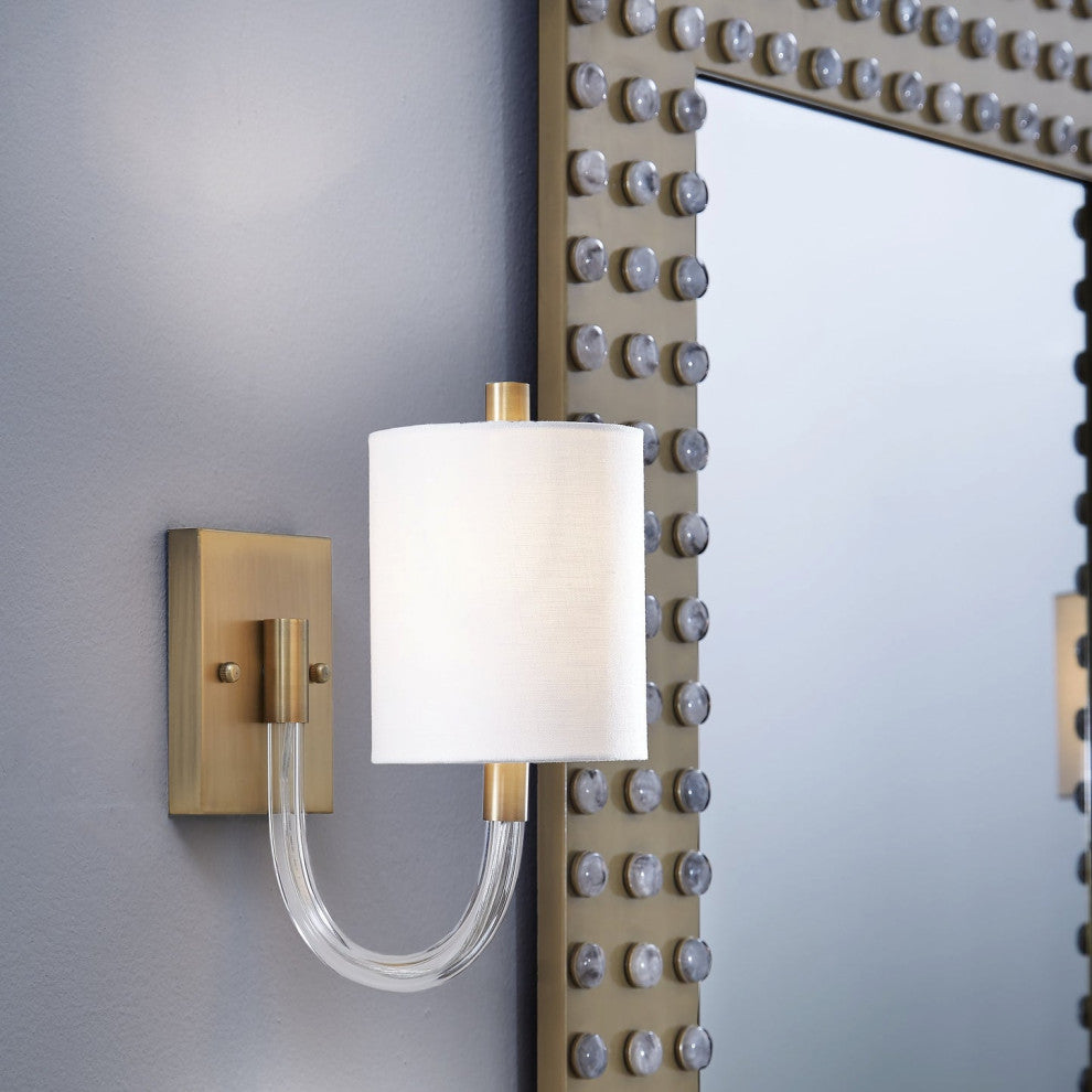 Nordic LED Wall Lamp in Minimalistic Style, Living Room, Bedroom, Gold, Cool Light