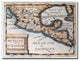'Map of Mexico or New Spain, 1625' Canvas Art