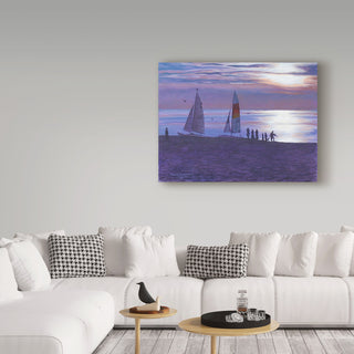 Rusty Frentner 'Weco Beach' Canvas Art, 19"x14"