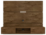Vernon 62.99 Floating Entertainment Center in Rustic Brown