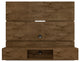 Vernon 62.99 Floating Entertainment Center in Rustic Brown