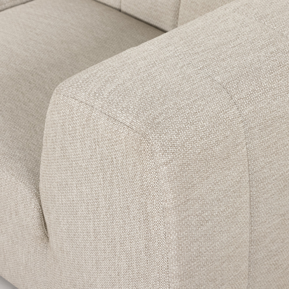 Gwen Outdoor 5 Pc Sectional-Faye Sand