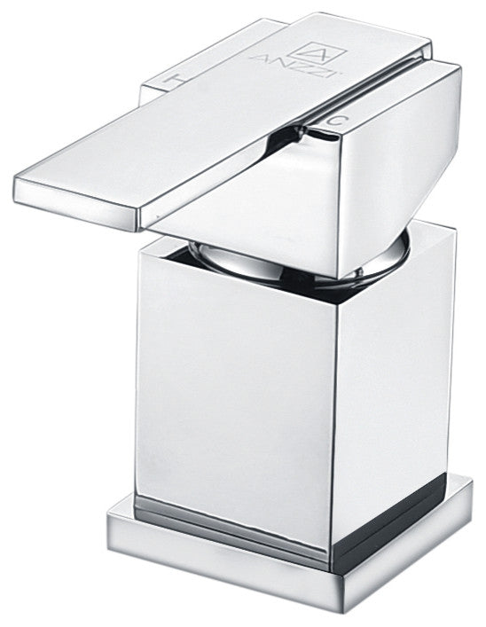 Alamere Single-Handle Deck-Mount Roman Tub Faucet in Polished Chrome