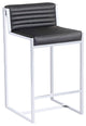 Ripple Counter Stool (Set of 2), Black