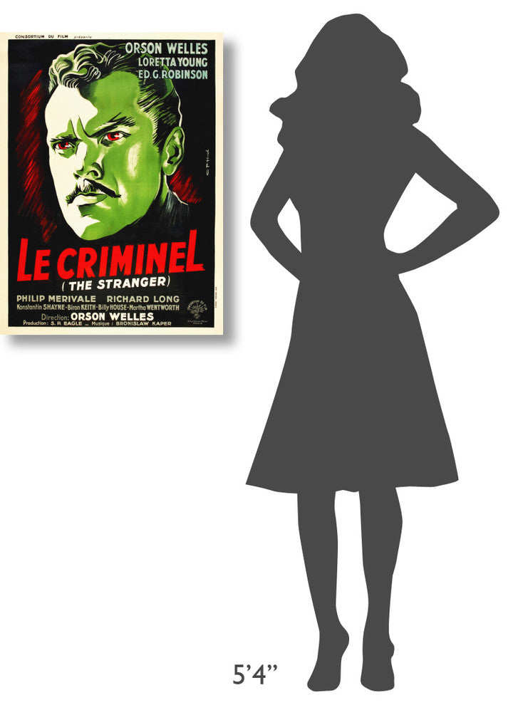 "French - The Stranger" Canvas by Hollywood Photo Archive, 22x30"