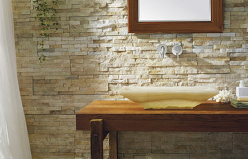 Virtu Ira Natural Stone Bathroom Vessel Sink, White Onyx Marble