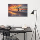 Sunrise & Trees At Edisto Island Coastal Landscape Photo Canvas Wall Art Print, 24" X 36"