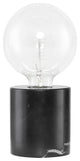 Pia Black Stone Table Lighting