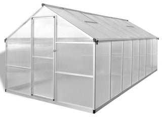 Vidaxl Greenhouse Reinforced Aluminium 113.34FtÂ²