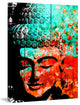 Marmont Hill, "Buddha Green Red" by Rick Martin Painting Wrapped Canvas, 40x48